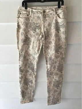 Size 13 Floral Mossimo Supply Jeans #397